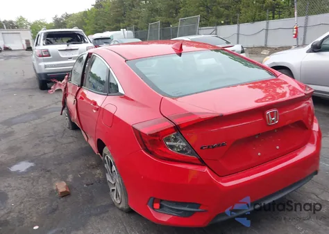 2017 Honda Civic Ex from USA, damaged, VIN 2HGFC2F78HH536978